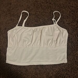 H&M White Crop Top